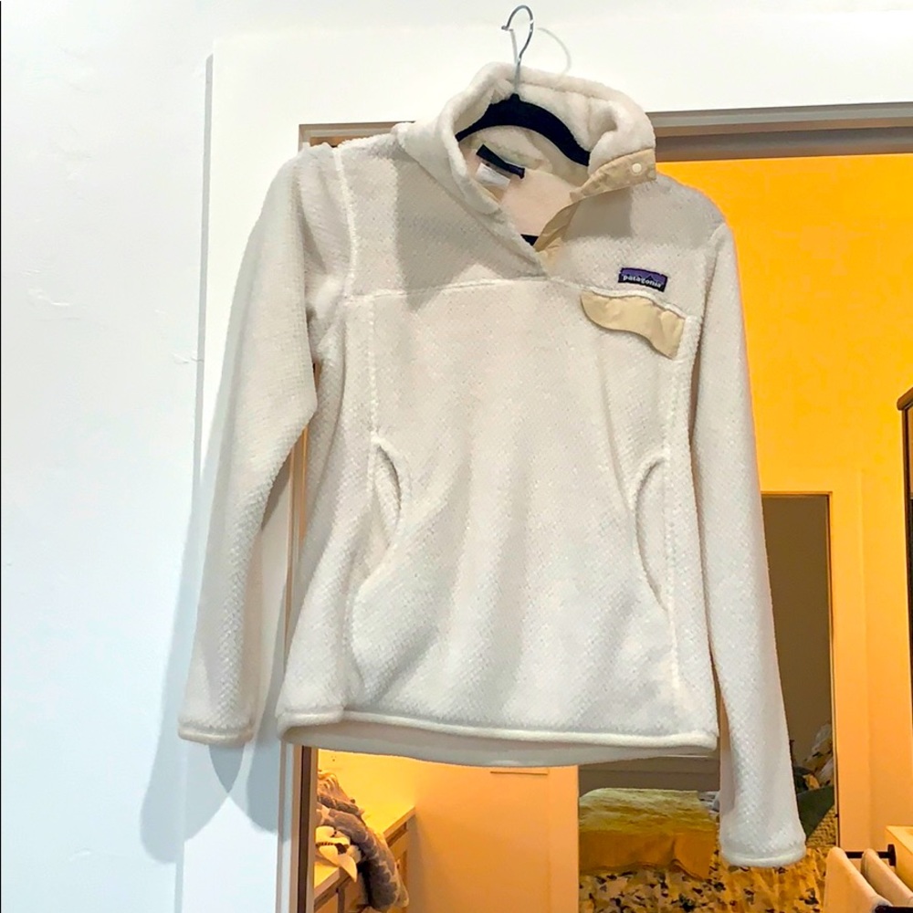 Patagonia Cream Snap-T® Fleece Pullover